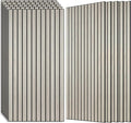 Wood Veneer Sound Panels, 10 Pack 47.2”x23.6” Wall Panels, Decorative Acoustic by AUTORIFIC