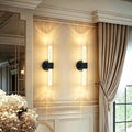 Morauroral Black Battery Operated Wall Sconces Set of 2, Rechargeable Wall by Morauroral
