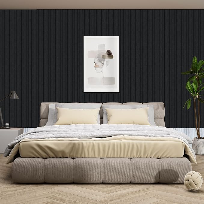 10 Pack Large Acoustic Panels, 47.2 x 23.6 x 0.35 Inch Sound Proof Foam Panels - Image 7