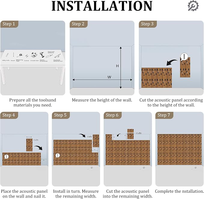 PVC Acoustic Wall Panels, Geometric Sound-Reducing Panels - Image 9