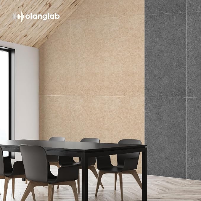 Olanglab Acoustic Wall Panels 10 Pack, 48 x 24 per Acoustic Panels Sound - Image 8