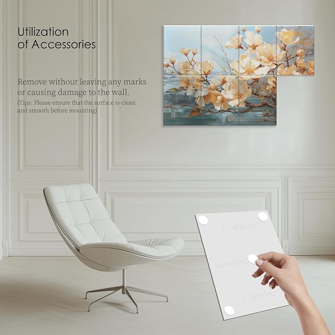 JaneTech 8 Pack Art Acoustic Panels 48x32 Inches Sound Absorbing Panels - Image 6