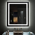 LOAAO 32”X36“ RGB LED Bathroom Mirror by LOAAO
