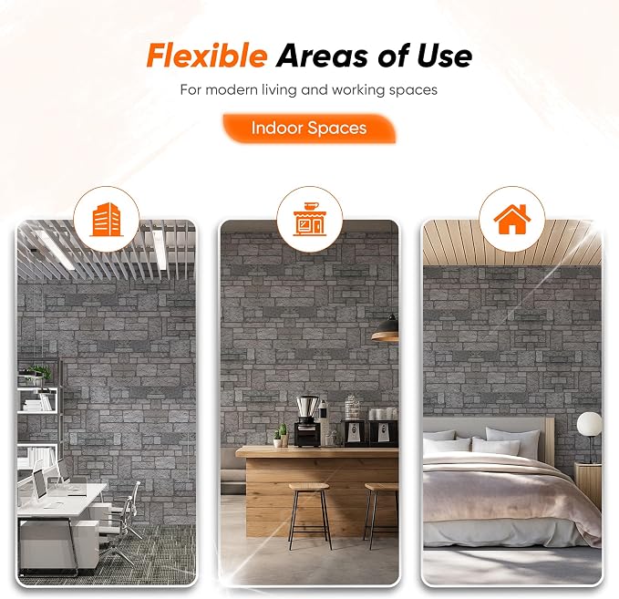 IZODEKOR 3D Brick Effect Wall Panels - Image 9