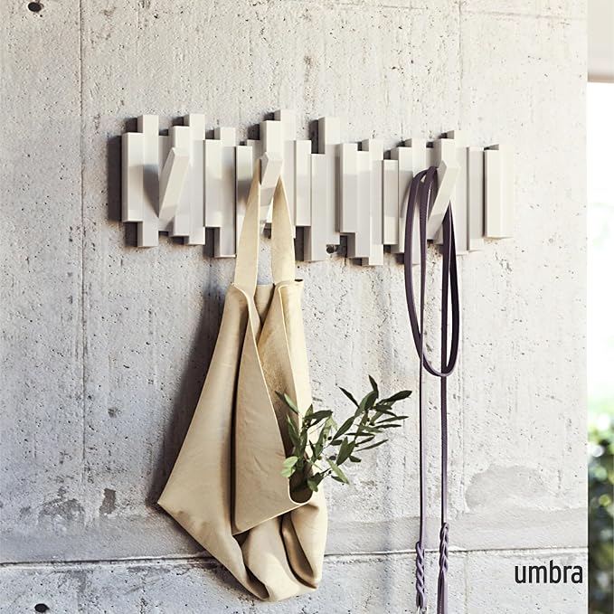 Umbra Sticks Wall-Mounted Coat Rack Rail Hook - Image 2