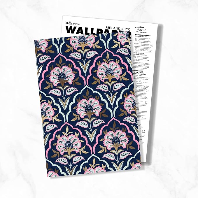 Main Street Peel and Stick Wallpaper Eco-Friendly Sheets 12 Pack, 11 X 16 Inch - Image 7