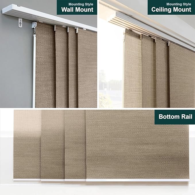 CHICOLOGY Panel Track Vertical Blinds - Image 7
