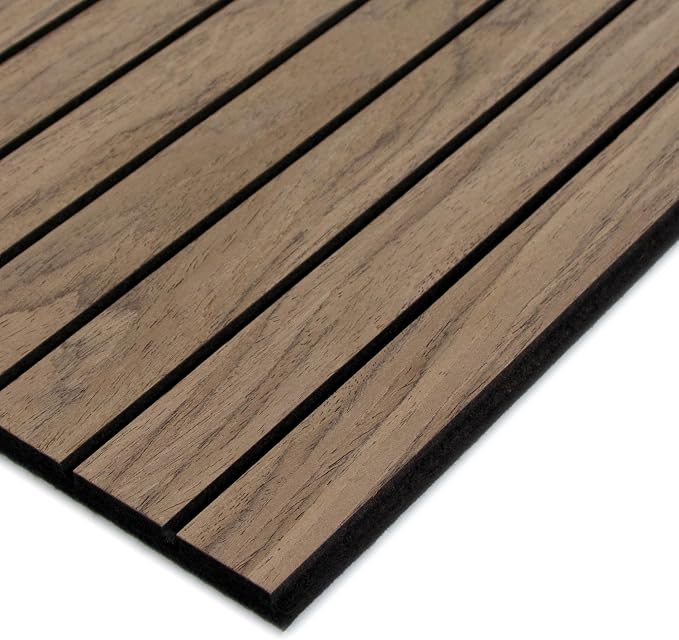 4-Piece Wood Slat Wall Panel for Interior Wall Decor Noise Cancelling 47.2" x - Image 9
