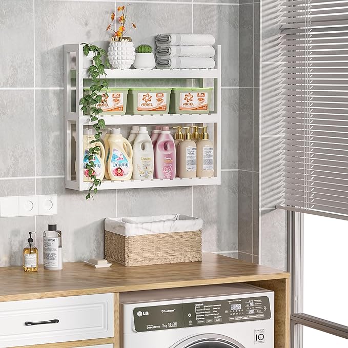 Domax Bathroom Shelves Over Toilet Storage - Image 5