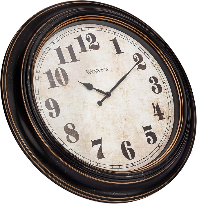 Westclox Traditional Large Wall Clock – Battery-Operated 24-Inch Vintage - Image 3