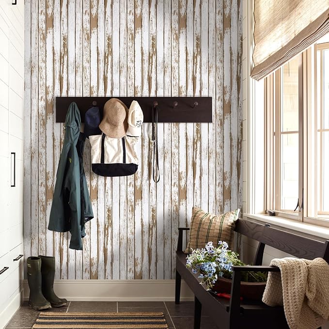 Commomy Faux Wood 3D Wall Panels - Image 8