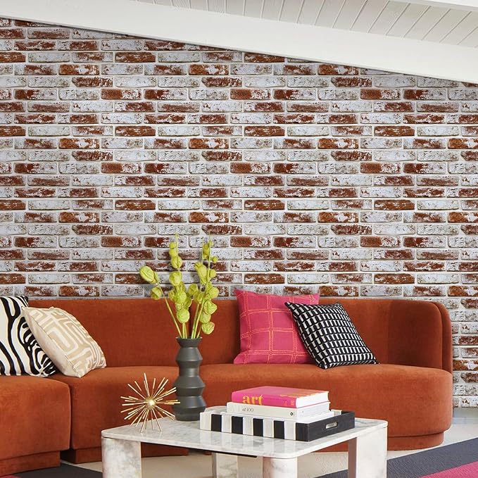 Commomy Faux Brick 3D Wall Panels - Image 2