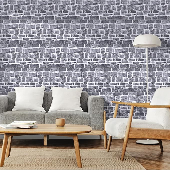 COMSTICKC 3D Faux Stone Wall Panel Peel and Stick Wall Tiles, Ultra-Light Thin - Image 7