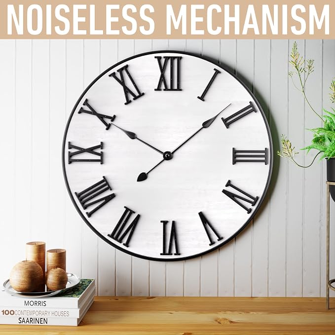 Large Wall Clock 24" Round - Image 3