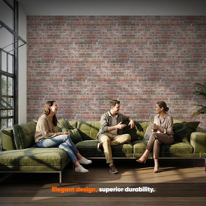 IZODEKOR 3D Wall Panels Brick Effect - Image 2