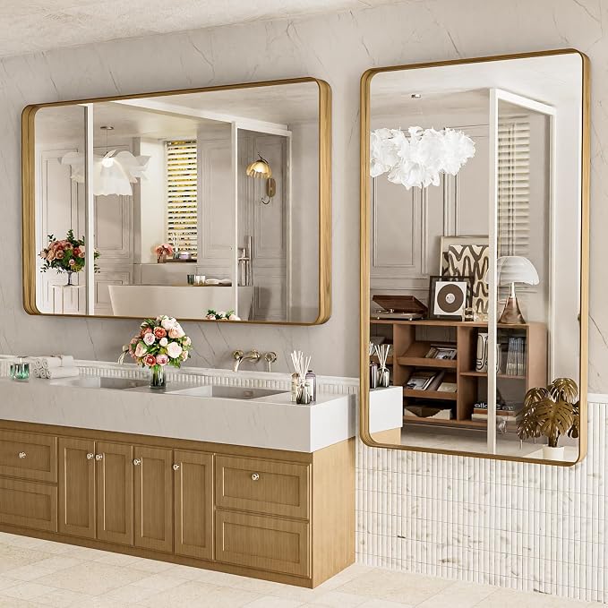 LOAAO 60X36 Inch Bathroom Mirror - Image 3