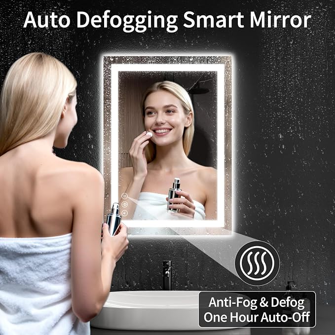 20"x28" LED Bathroom Mirror - Image 3