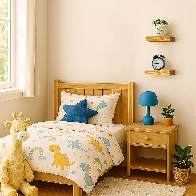 BGMG Small Wood Floating Shelves - Image 5