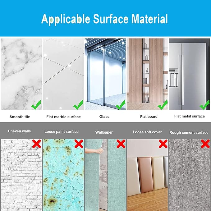16"x 12"x 4Pcs Acrylic Mirror Sheet, Flexible Non Glass Full Length Full Body - Image 5