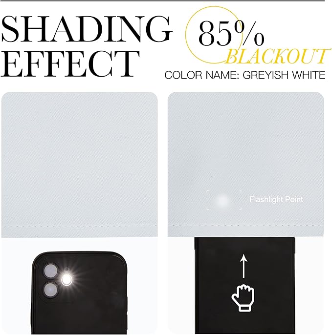 NICETOWN Room Darkening Extra Long Curtain Drape - Image 7