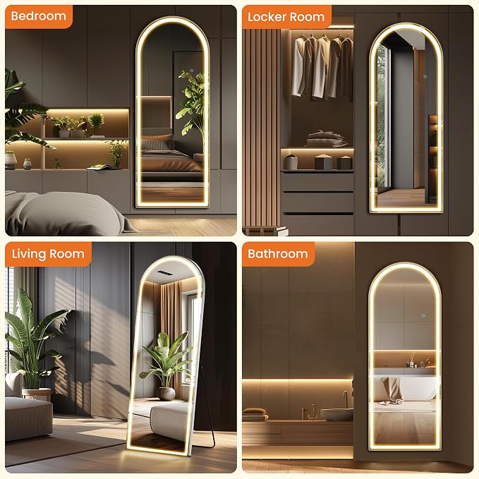 Sweetcrispy Arched Full Length Mirror - Image 5