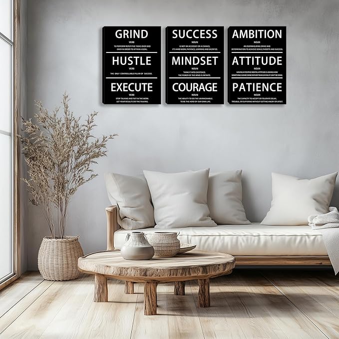 Motivational Wall Decor Paintings Inspirational Office Wall Decor Posters - Image 5