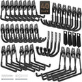 40 Pack Garage Hooks, Heavy Duty Steel Wall Mount Utility Hangers by YouthZeal