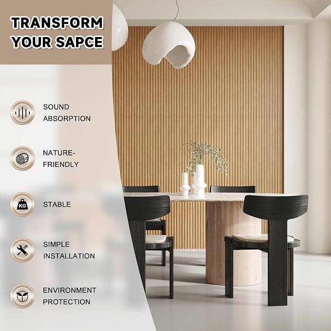 WPC Slat Wall Paneling, Acoustic Wall Panels - Image 6