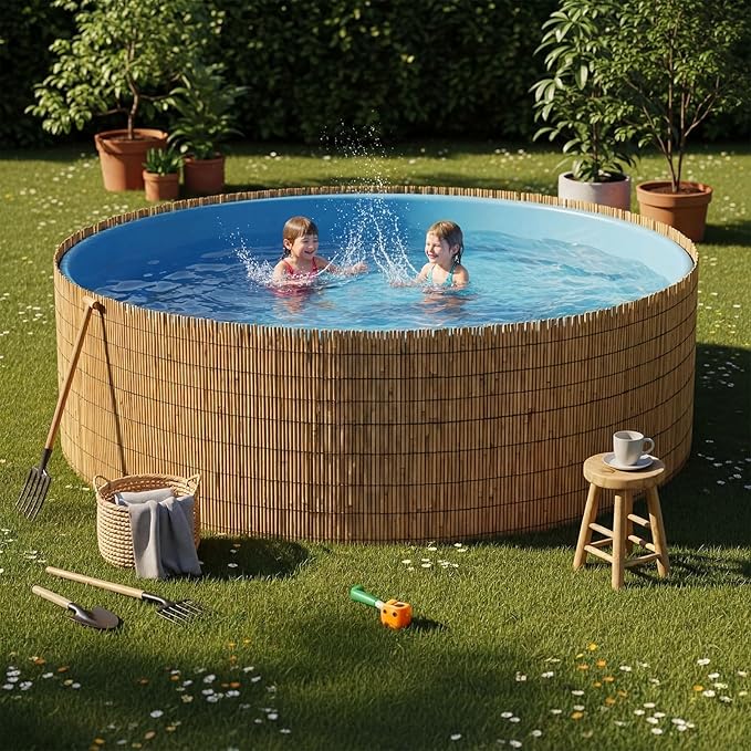 Barydat 2 Pcs 4 x 10 ft Reed Fence Roll, 85% Shade Bamboo Privacy Screen - Image 5
