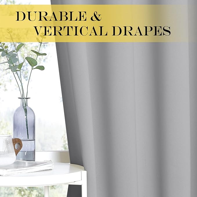 NICETOWN Patio Blackout Curtain Panels - Image 4