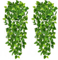 CEWOR 2pcs Fake Hanging Plants for Room Decor, 3.6ft Artificial Ivy Pothos Vine by CEWOR