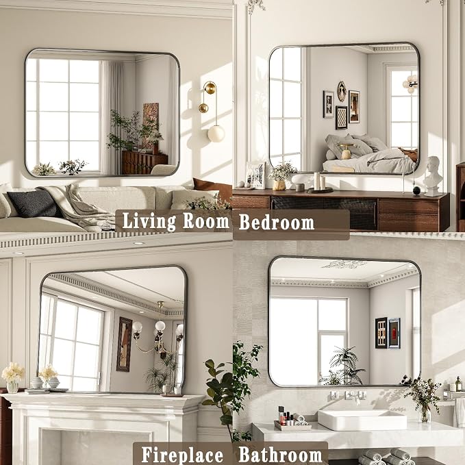 30×40 Inch Bathroom Mirror - Image 5