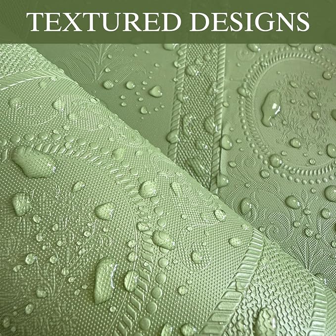 JiffDiff Wallpaper Peel and Stick Textured, 3D Embossed Wall Paper Stick on - Image 7