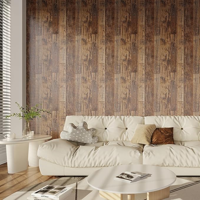 TANONE Wood Contact Paper Kitchen Peel and Stick Wallpaper, Self Adhesive - Image 9