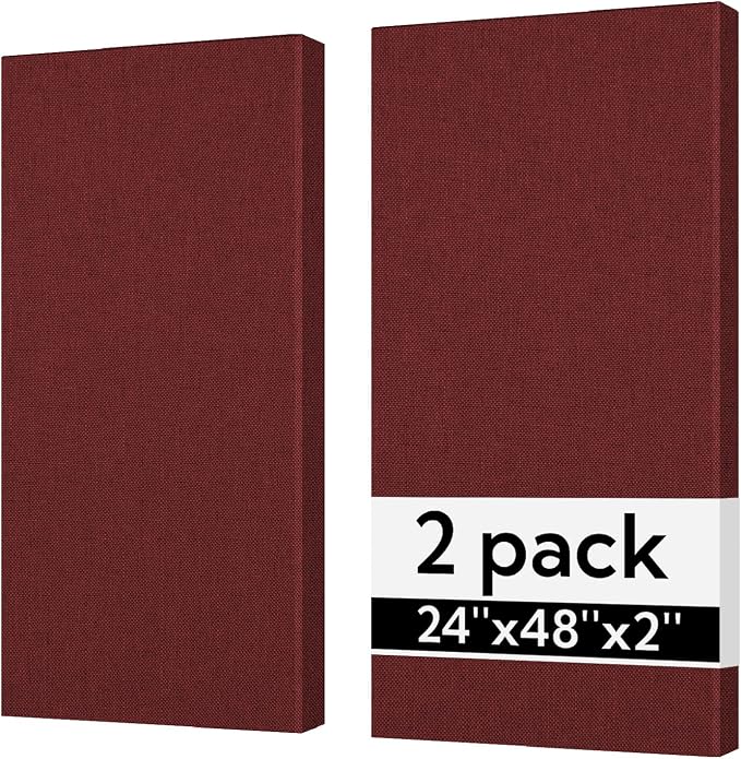 Olanglab Sound Acoustic Panels 2 Pack, Large Sound Proof Panels by Olanglab