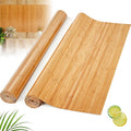 Juexica 2 Pcs Natural Bamboo Wall Panel 48 x 24 Inch Bamboo Covering Renewable by Juexica