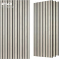 TO-TH Wood-Look Acoustic Panel, 4 Pack 47.2” x 23.6” Soundproof Wall Panels by TO-TH