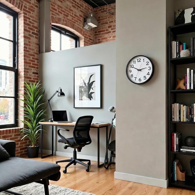 Ultimate Wall Clock | 14 Inch | Modern | Quartz | Analog | Home | Office | - Image 9