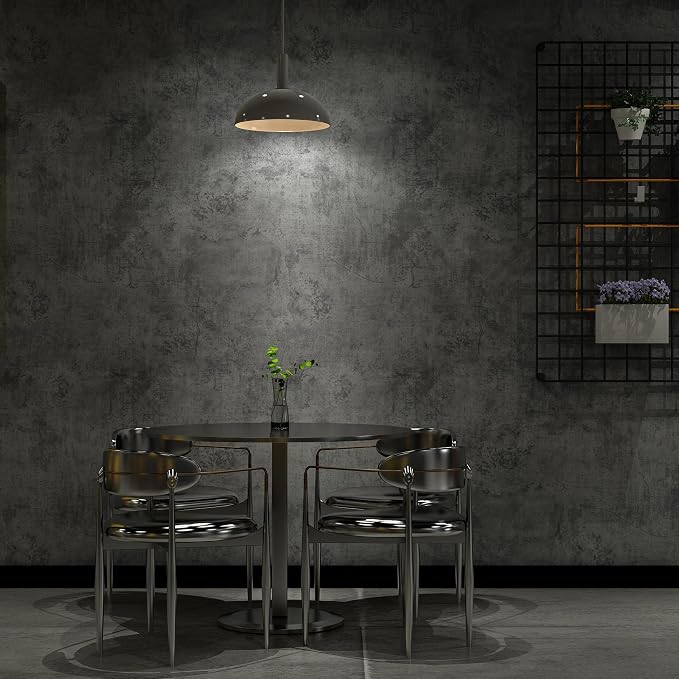 3yecao 16"×708" Large Size Thick Big Roll Faux Dark Blue Grey Concrete - Image 7