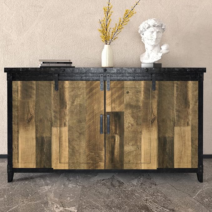 WESTICK Wide Brown Faux Wood Wallpaper - Image 4