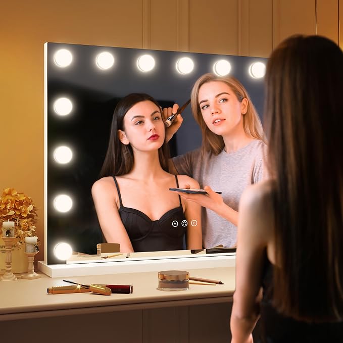 ROLOVE 23"x18" Hollywood Vanity Mirror - Image 7
