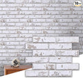 Commomy 3D Peel and Stick Brick, Ultralight Thin PVC Faux Brick Wall Panels by CommomyDecor
