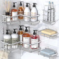YASONIC Corner Shower Caddy Organizer, Large Capacity Shower Storage Rack by YASONIC