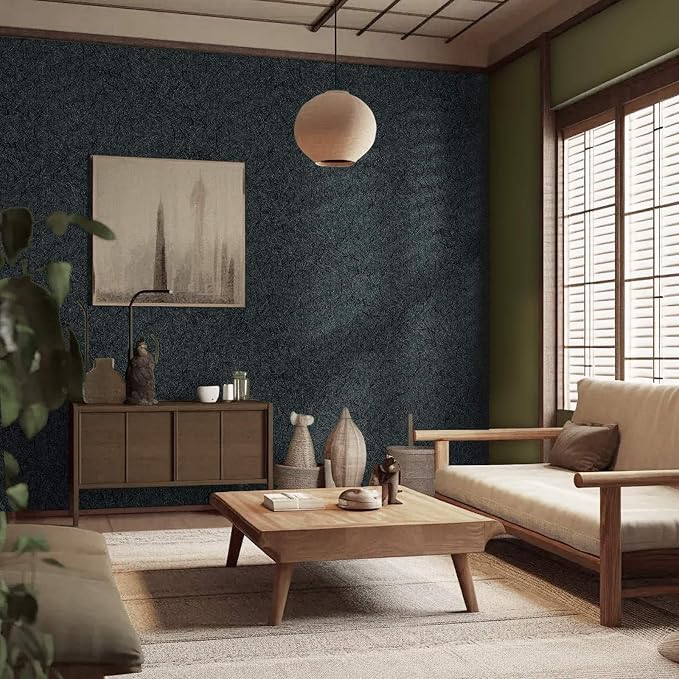 Dark Green Peel and Stick Wallpaper - Image 2