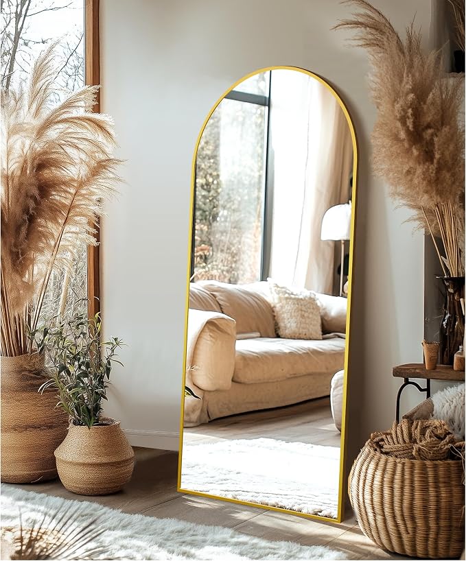 Delma Wall Mirror Full Length, Standing Floor Mirror - Image 5