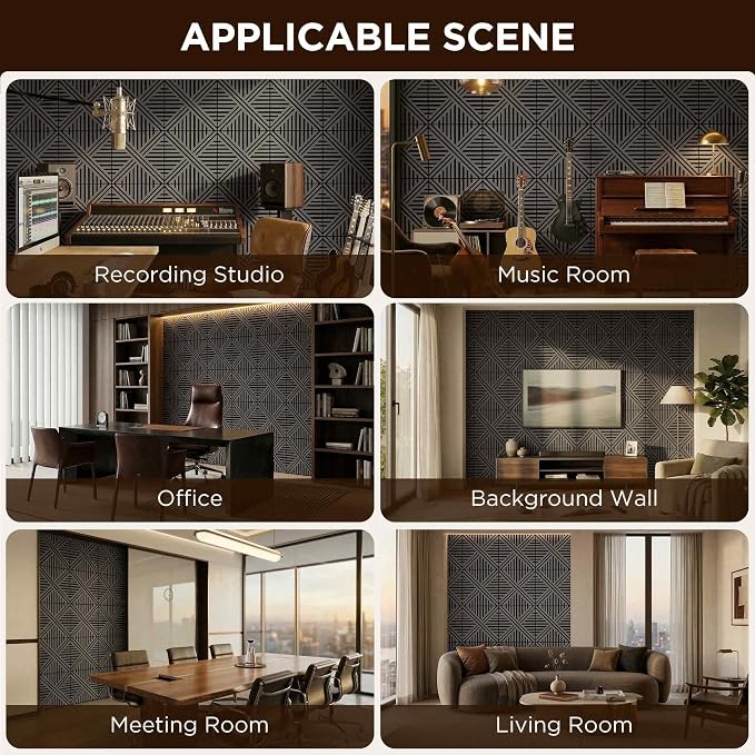 Acoustic Wall Panels, Decorative Acoustic Panels - Image 7