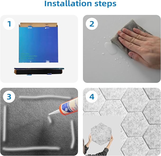15 Pack Hexagon Sound Proof Foam Panels - Image 6