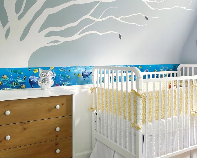 FLFK Peel and Stick Wallpaper Border Wall Decals - Image 3