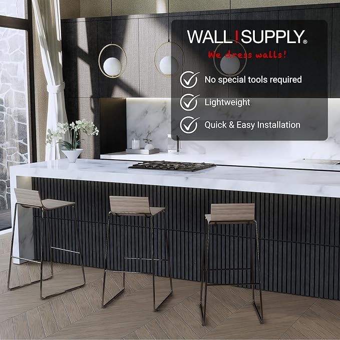 Wall!Supply 3D Soundproof Wall Panels – Acoustic Anthracite Finish – EPS Foam - Image 3