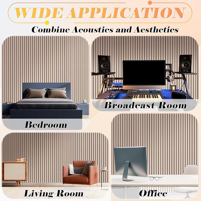 Acoustic Panels 24 Pack: 32 Sq Ft Coverage - Image 7